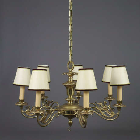 Deckenlampe im Empire-Stil - 20. Jh., vergoldeter … - фото 1 Deckenlampe im Empire-Stil - 20. Jh., vergoldeter … - фото 1