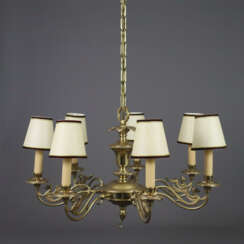 Deckenlampe im Empire-Stil - 20. Jh., vergoldeter …