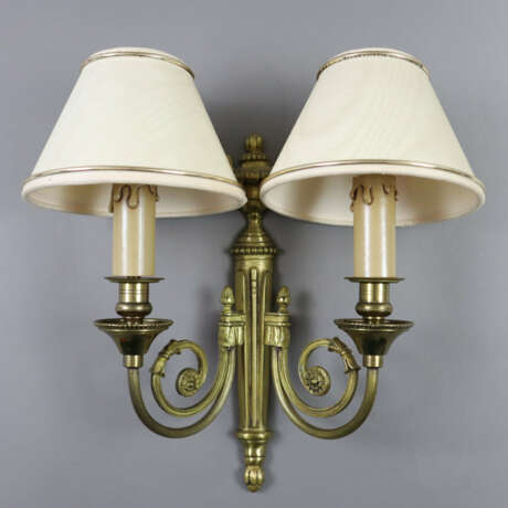 Wandlampe im Empire-Stil - 20. Jh., vergoldetes Me… - Foto 1