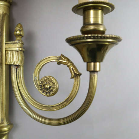 Wandlampe im Empire-Stil - 20. Jh., vergoldetes Me… - Foto 2