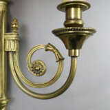 Wandlampe im Empire-Stil - 20. Jh., vergoldetes Me… - Foto 2