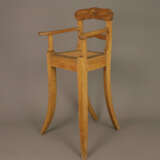 Biedermeier-Kinderstuhl - 1. Hälfte 19. Jh., Esche… - photo 1