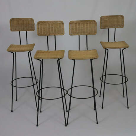 Vier Barhocker - Gian Franco Legler (1922-2015), E… - photo 1 Vier Barhocker - Gian Franco Legler (1922-2015), E… - photo 1