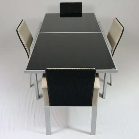 Esstischgruppe - Accente, Italien, 5-teilig: 1x au… - photo 1 Esstischgruppe - Accente, Italien, 5-teilig: 1x au… - photo 1