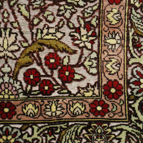 Hereke Seidenteppich - Seide und Goldfäden, signie… - photo 2