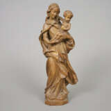 Holzfigur "Madonna mit Kind" - 20. Jahrhundert, Ho… - photo 1
