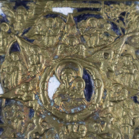 Reiseikone "Die Gottesmutter von unverbrennbarem D… - Foto 2 Reiseikone "Die Gottesmutter von unverbrennbarem D… - Foto 2