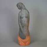 Frauenakt - Terrakotta, Ton, brauner und roter Sch… - Foto 1