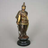 Terrakottafigur "Antiker Krieger oder Feldherr" - … - Foto 1