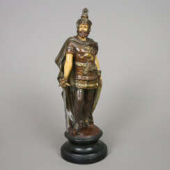 Terrakottafigur "Antiker Krieger oder Feldherr" - …