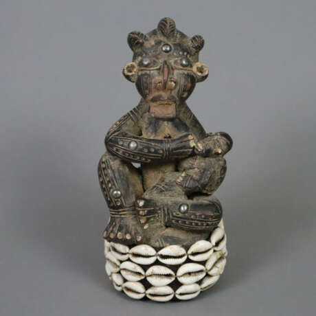 Afrikanische Fruchtbarkeitsstatuette - Mutterfigur… - photo 1