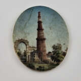 Sehr kleine Miniaturmalerei -19.Jh.- Indien, Mogul… - photo 1
