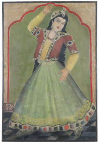 Tänzerin - Persien, Anfang 20. Jh. oder früher, Öl… - photo 1 Tänzerin - Persien, Anfang 20. Jh. oder früher, Öl… - photo 1