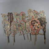 Konvolut indonesische Schattenspiel-Figuren (Wayan… - photo 1