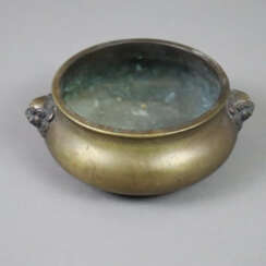 Weihrauchbrenner aus Bronze - China, Qing-Zeit, pa…