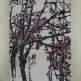 Chinesisches Rollbild - Pflaumenblüte, Tusche und … - фото 1