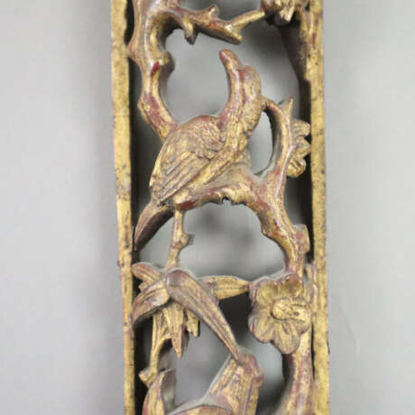 Ein Paar filigran geschnitzte Holzpaneele - China,… - photo 2 Ein Paar filigran geschnitzte Holzpaneele - China,… - photo 2