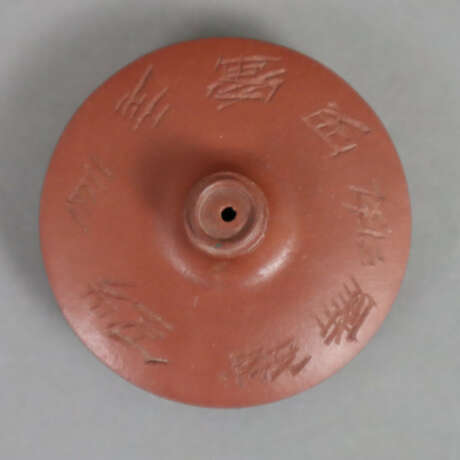 Zisha-Kanne - China, 20.Jh., Yixing Keramik, rotbr… - Foto 2 Zisha-Kanne - China, 20.Jh., Yixing Keramik, rotbr… - Foto 2