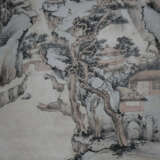 Chinesisches Rollbild - Gebirgslandschaft mit Flus… - Foto 2