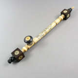 Opiumpfeife - China, wohl 1.Hälfte 20.Jh., Bein / … - Foto 1