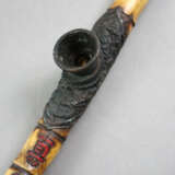 Opiumpfeife - China, wohl 1.Hälfte 20.Jh., Knochen… - Foto 2