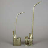 Zwei Opiumpfeifen - China 19./20.Jh., Metallkorpus… - фото 1