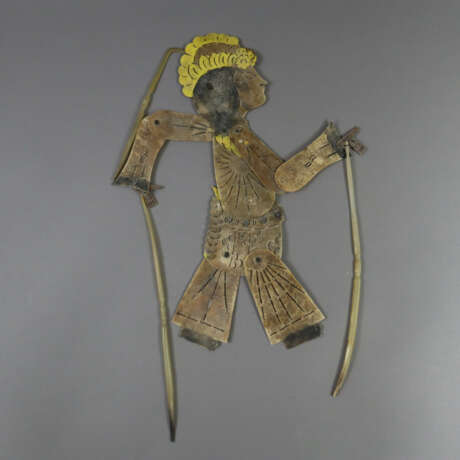 Chinesische Schattenspiel-Figur - China, frühes 20… - фото 1