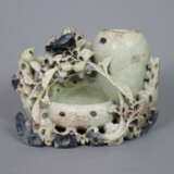 Pinselhalter mit Pinselwaschgefäß - China, nach 19… - Foto 1