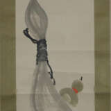 Japanisches Rollbild -20.Jh.- Flaschenkürbisse, Tu… - photo 1