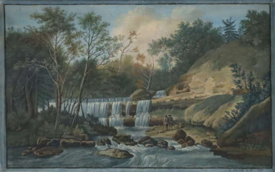 Unbekannte/r Künstler/in (Ende 18. Jh.) - "Am Wass… - фото 1 Unbekannte/r Künstler/in (Ende 18. Jh.) - "Am Wass… - фото 1