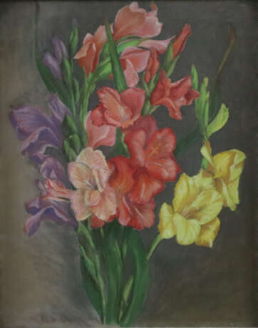 Breitenbach, Paul (20. Jh.) - Gladiolen, Pastellze… - photo 1 Breitenbach, Paul (20. Jh.) - Gladiolen, Pastellze… - photo 1