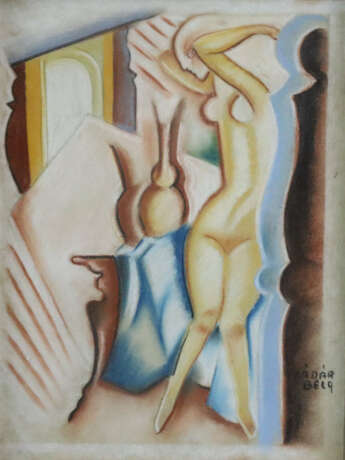 Unbekannte/r Künstler/in (20. Jh.) - Weiblicher Ak… - photo 1 Unbekannte/r Künstler/in (20. Jh.) - Weiblicher Ak… - photo 1