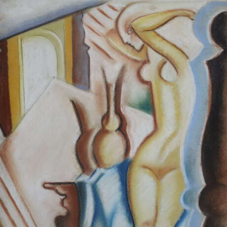 Unbekannte/r Künstler/in (20. Jh.) - Weiblicher Ak… - photo 2 Unbekannte/r Künstler/in (20. Jh.) - Weiblicher Ak… - photo 2