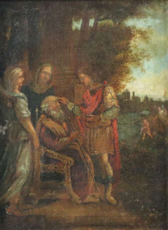 Altmeister/in (17./18.Jh.) - "Die Heilung des blin… - photo 1 Altmeister/in (17./18.Jh.) - "Die Heilung des blin… - photo 1