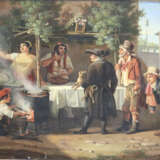 Genremaler/in - 19.Jh.- Südländisches Markttreiben… - photo 1