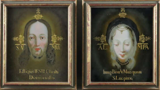 Antlitz Jesu bzw. Mariens (Lukasbild der Gottesmut… - photo 1 Antlitz Jesu bzw. Mariens (Lukasbild der Gottesmut… - photo 1