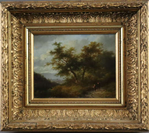 Landschaftsmaler/in (19./20.Jh.) - Romantische Hüg… - фото 1 Landschaftsmaler/in (19./20.Jh.) - Romantische Hüg… - фото 1