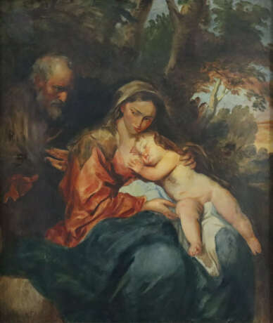 Faust, K. -20.Jh.- Die Ruhe auf der Flucht nach Äg… - photo 1 Faust, K. -20.Jh.- Die Ruhe auf der Flucht nach Äg… - photo 1