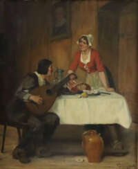 Schivert, Viktor (1863-1929, Genre- und Bildnismal…