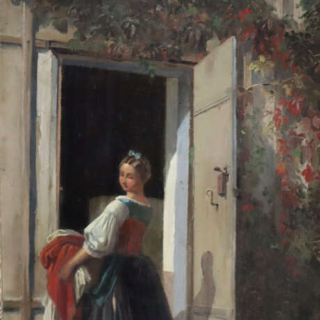 Genremaler/in (tätig im 19. Jh.) - Junge Frau in l… - Foto 2