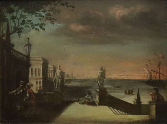 Vedutenmaler (wohl 18./19.Jh.) - Architekturcapric… - Foto 1 Vedutenmaler (wohl 18./19.Jh.) - Architekturcapric… - Foto 1