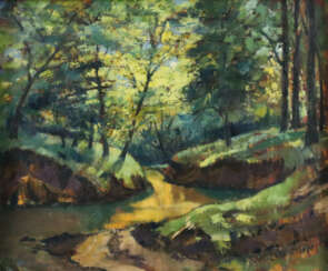 Baukhage, Gerd (1911 Herten - 1998 Köln) - "Waldid…