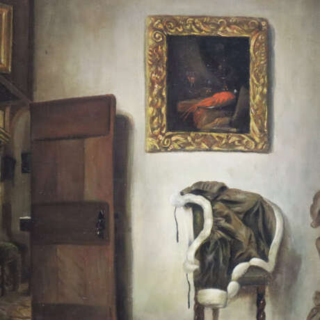 Kopist/in 1.Hälfte 20.Jh.- Holländische Stube, kla… - photo 2