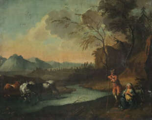 Unbekannte/r Landschaftsmaler/in (wohl 18. Jh.) - …