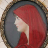 Miniaturportrait - Profilbildnis der heiligen Fabi… - фото 2