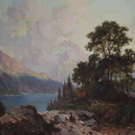 Tunica, Hermann August Th. (1826-1907) - Alpensee … - фото 2 Tunica, Hermann August Th. (1826-1907) - Alpensee … - фото 2