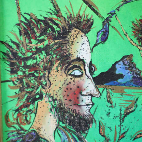 Gerigk, Helmut (*1953 Wiesbaden) - Surreale Szene … - photo 2 Gerigk, Helmut (*1953 Wiesbaden) - Surreale Szene … - photo 2