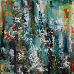 Miller, C. (20./21.Jh.) - Abstraktion, Acryl auf L…