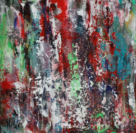Miller, C. (20./21.Jh.) - Abstraktion, Acryl auf L… - фото 1