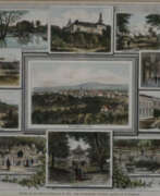 Impressions d'art. Bad Homburg - Souvenirblatt mit 15 Ansichten von B…